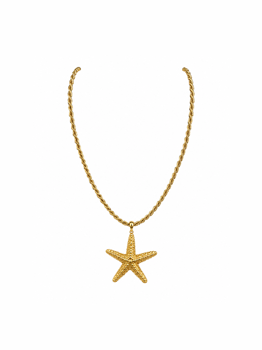 Corded Necklace - Gold