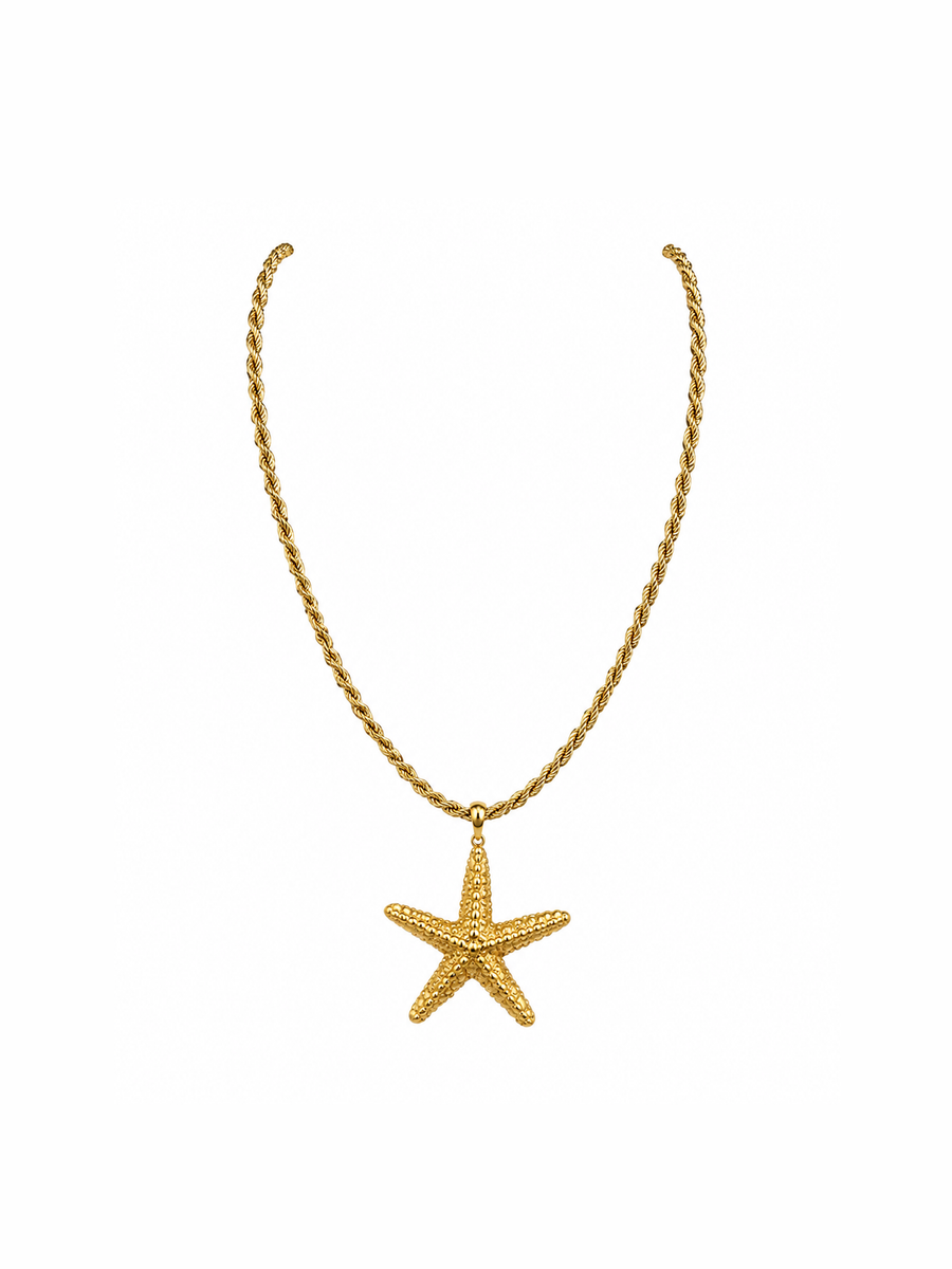Corded Necklace - Gold