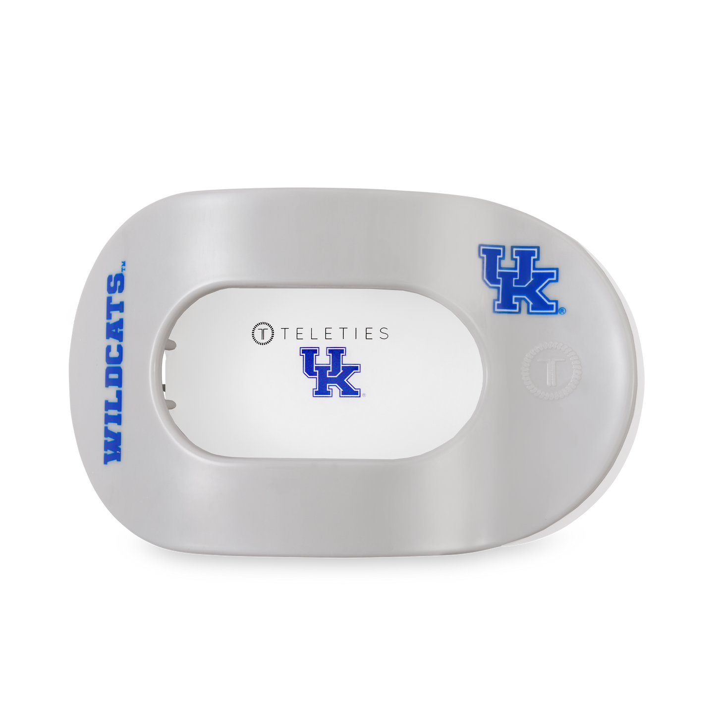 Flat Round Hair Clip | Large | Go Big Blue!