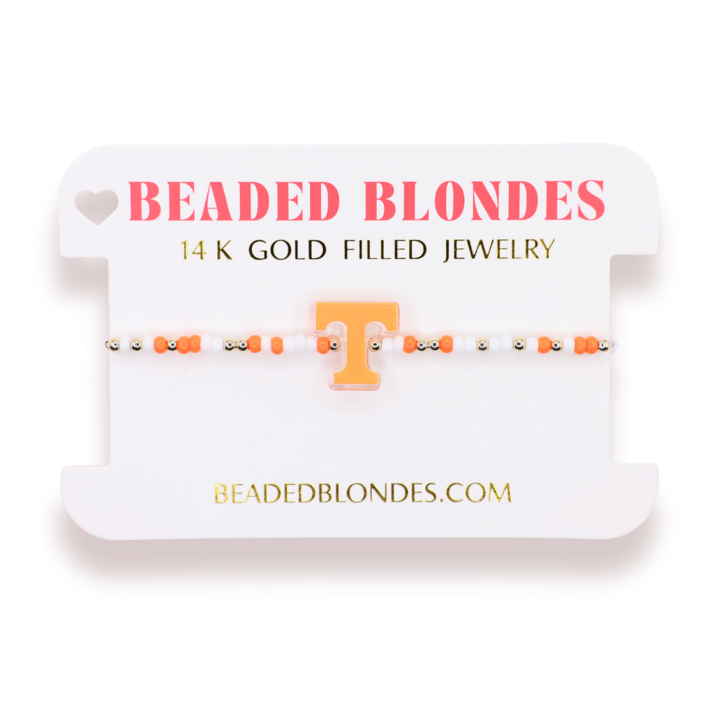 Tennessee Logo Bracelet on Color