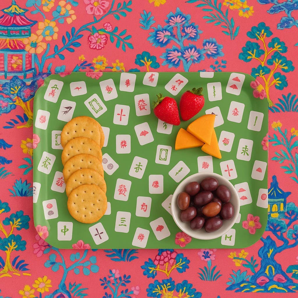 Let's Mahjong! Serving Tray: Three Sizes