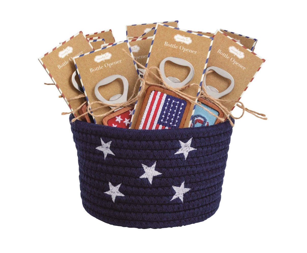 Mud Pie Patriotic Bottle Openers