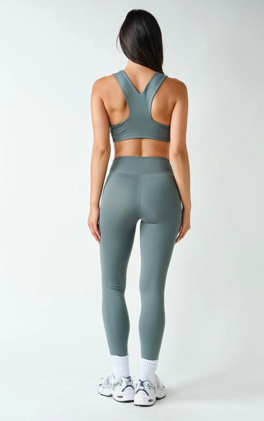 Venice Square Neck Top - Eucalyptus