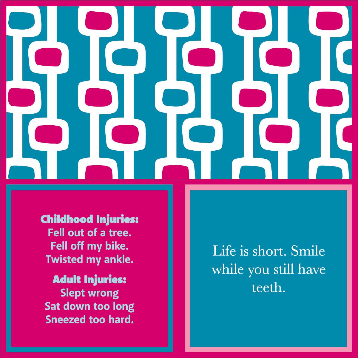 NAPKIN Life Is Short | Funny Party Gift | Cocktail Napkin