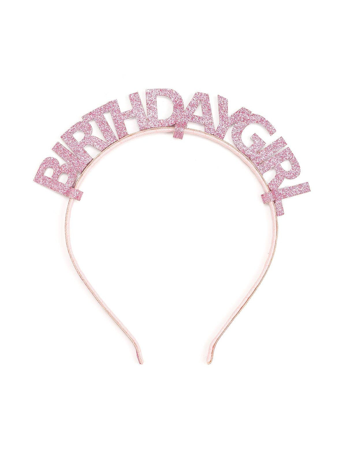 Pink Birthday Girl Headband - Kids Birthday Headband