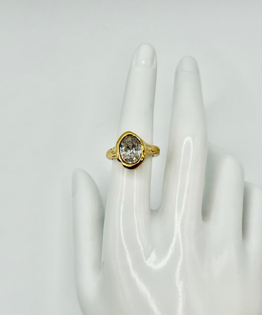 CZ Statement Ring