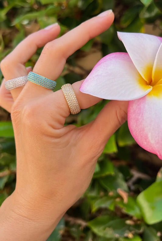 Mini Billionaire Ring-Silver