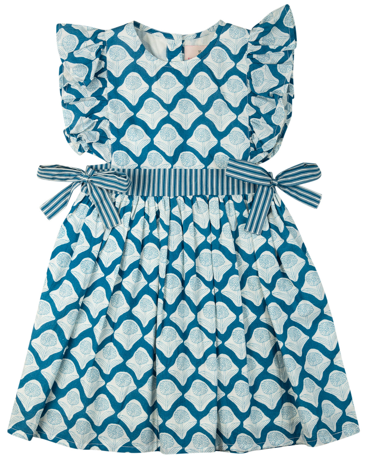 Navy Block Dress