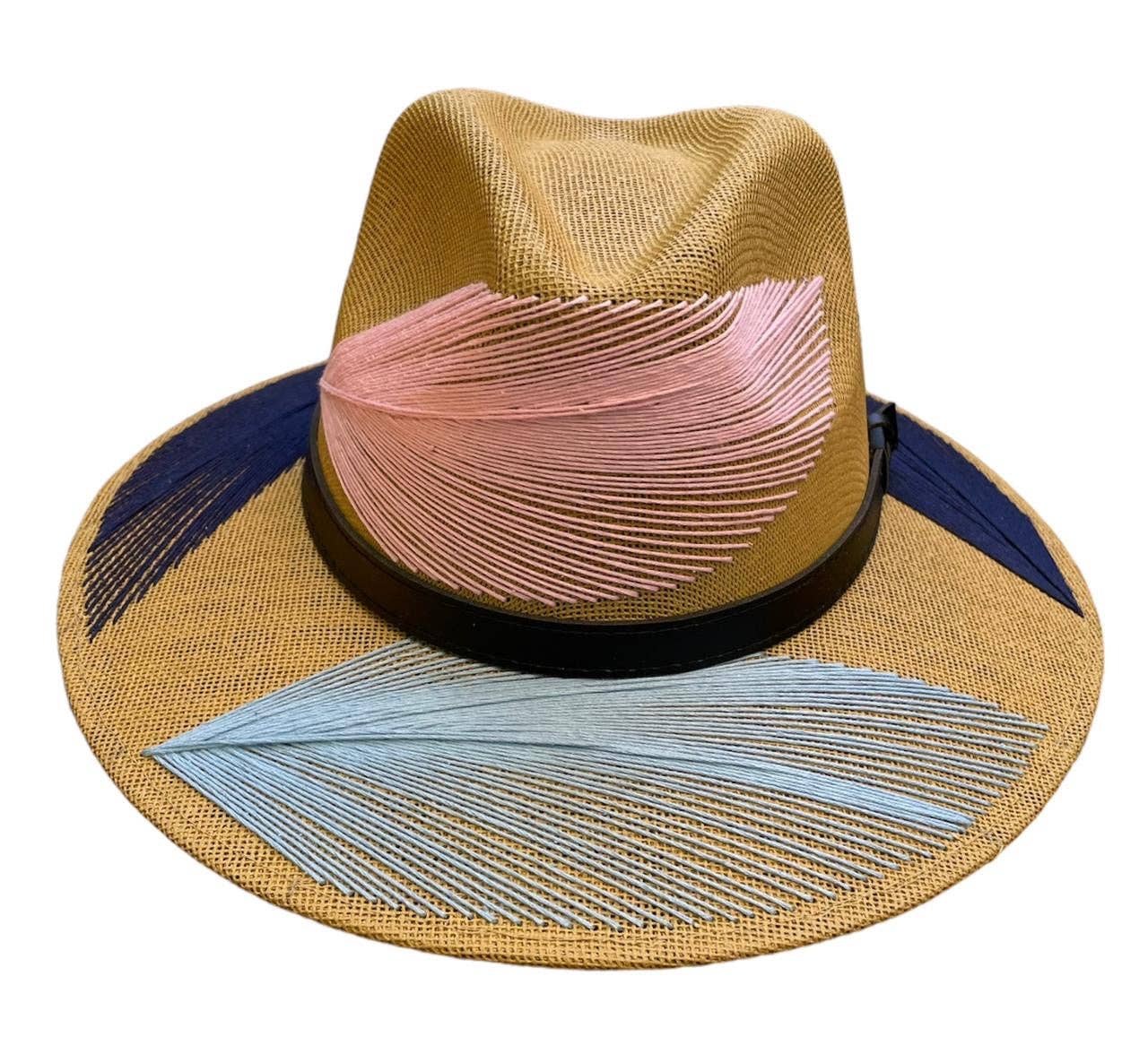 Pluma Embroidered Hat