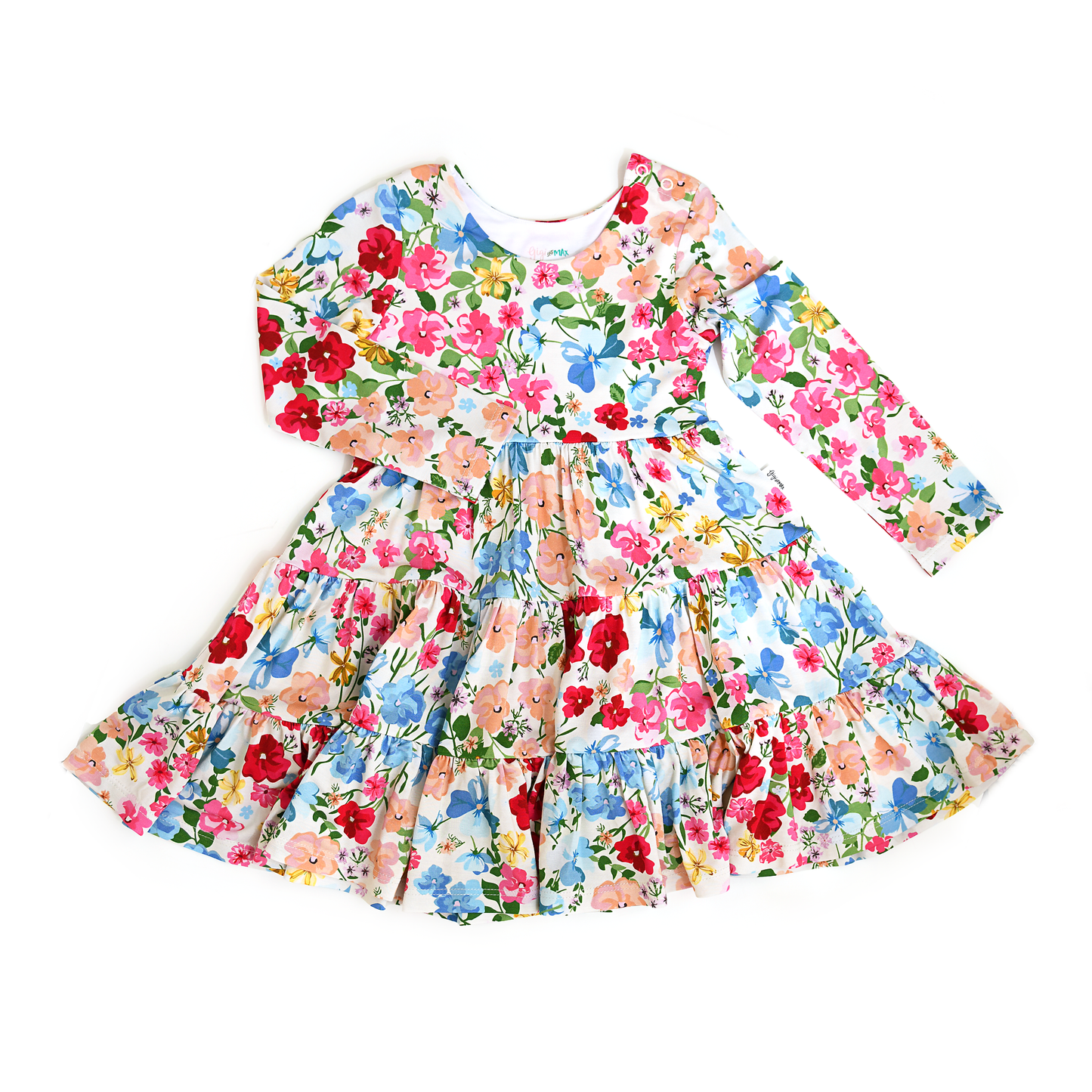Kaylee SWING DRESS Bamboo Floral Kids Clothing Outfit