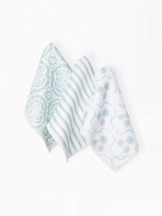 Quick Dry Dish Towel Set | Sweetbriar Chram Sage