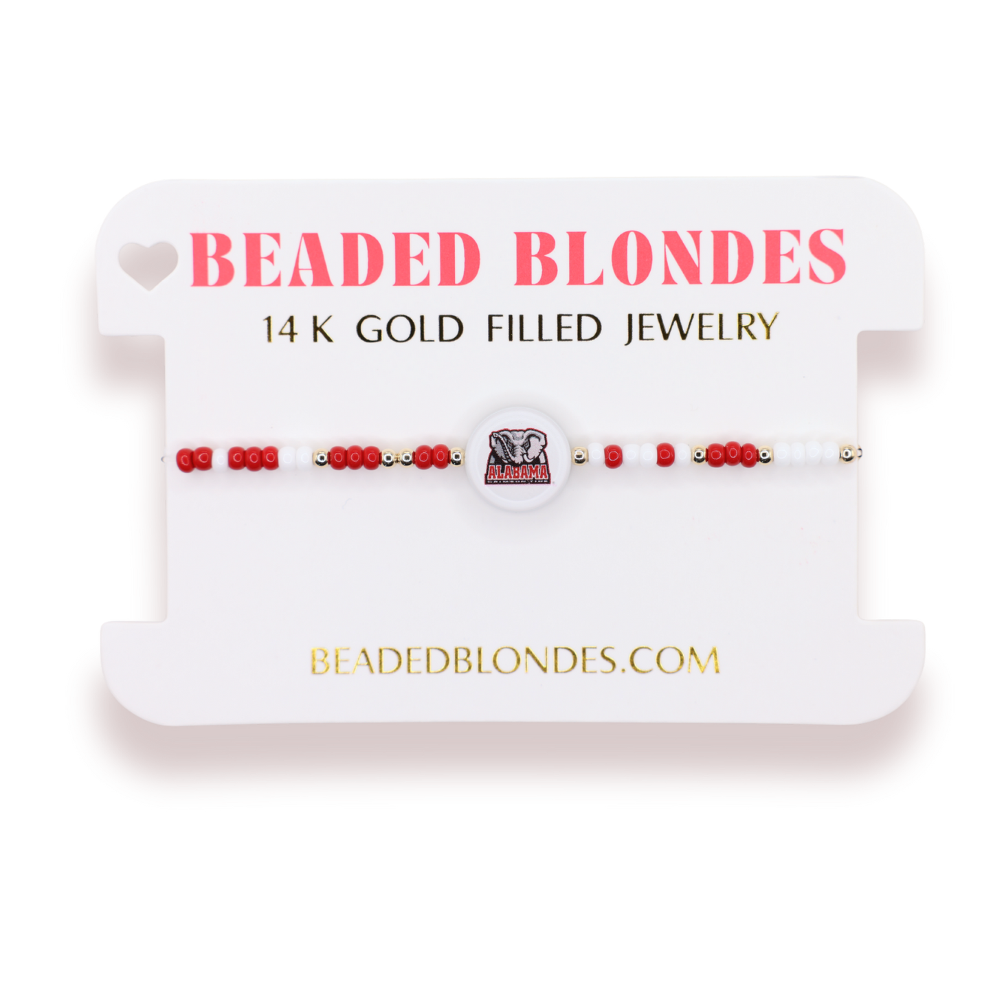Alabama Logo Flip Bracelet on Color