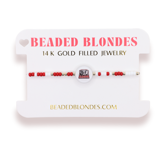 Alabama Logo Flip Bracelet on Color