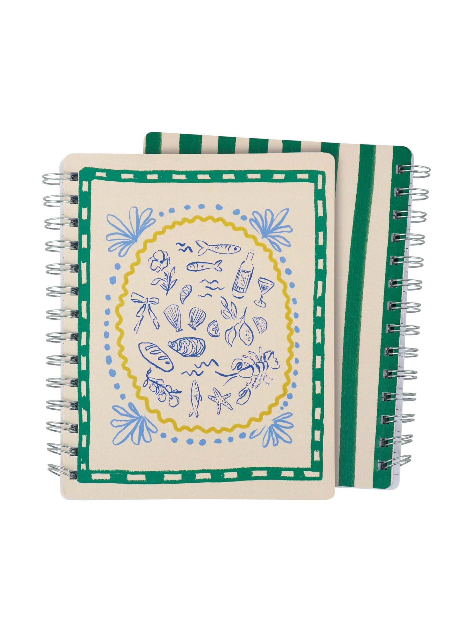 Italian Coastal Spiral Notebook – Palms