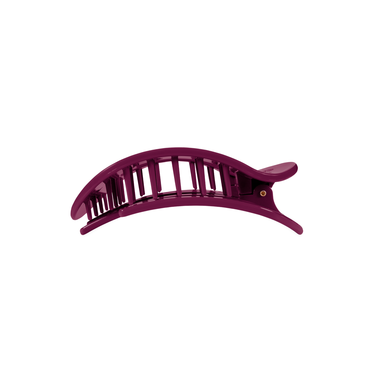 Mulberry Medium Flat Round Hair Clip