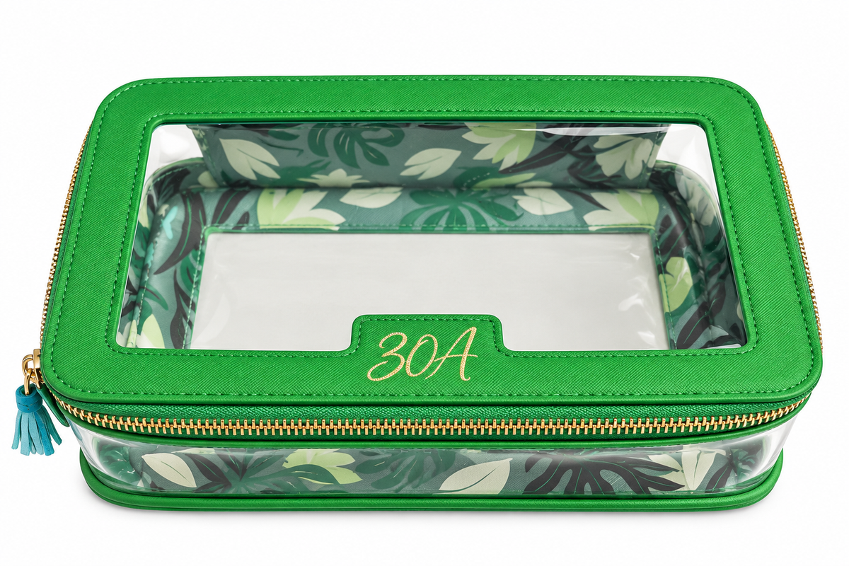 30A Mahjong Tile Bag - Green