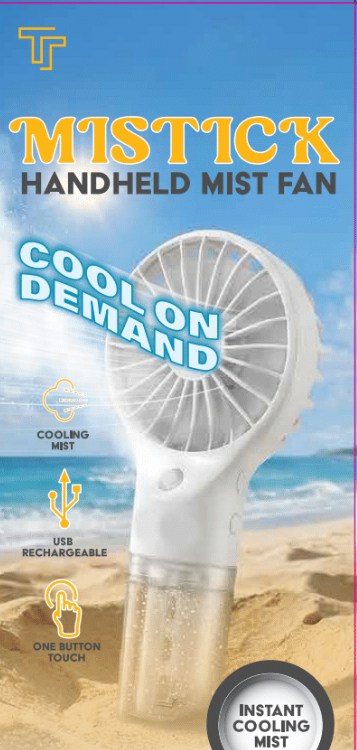 Rechargeable Portable Fans | Handheld Fans | Travel-Friendly