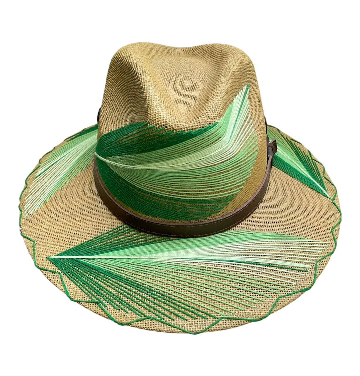 Pluma Embroidered Hat