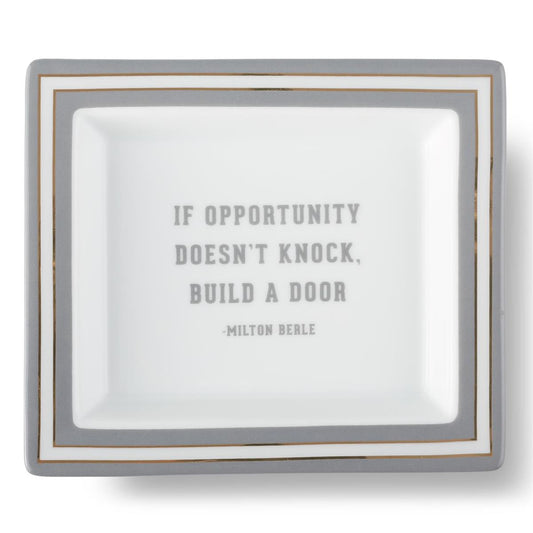 Wise Saying Tray - Build a Door