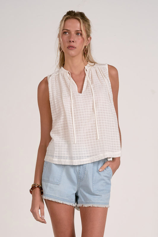 Sleeveless Flowy Top