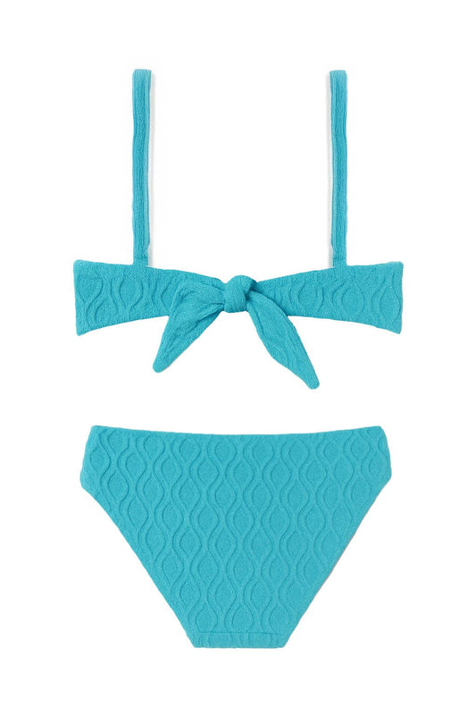 Riley Terry Triangle Bikini Swimsuit