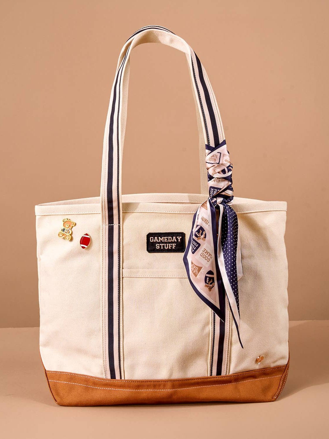 The Darling Canvas Tote Bag-Huddle Up