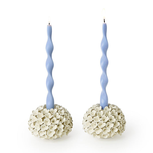 White Hydrangea Flower Bud Vase