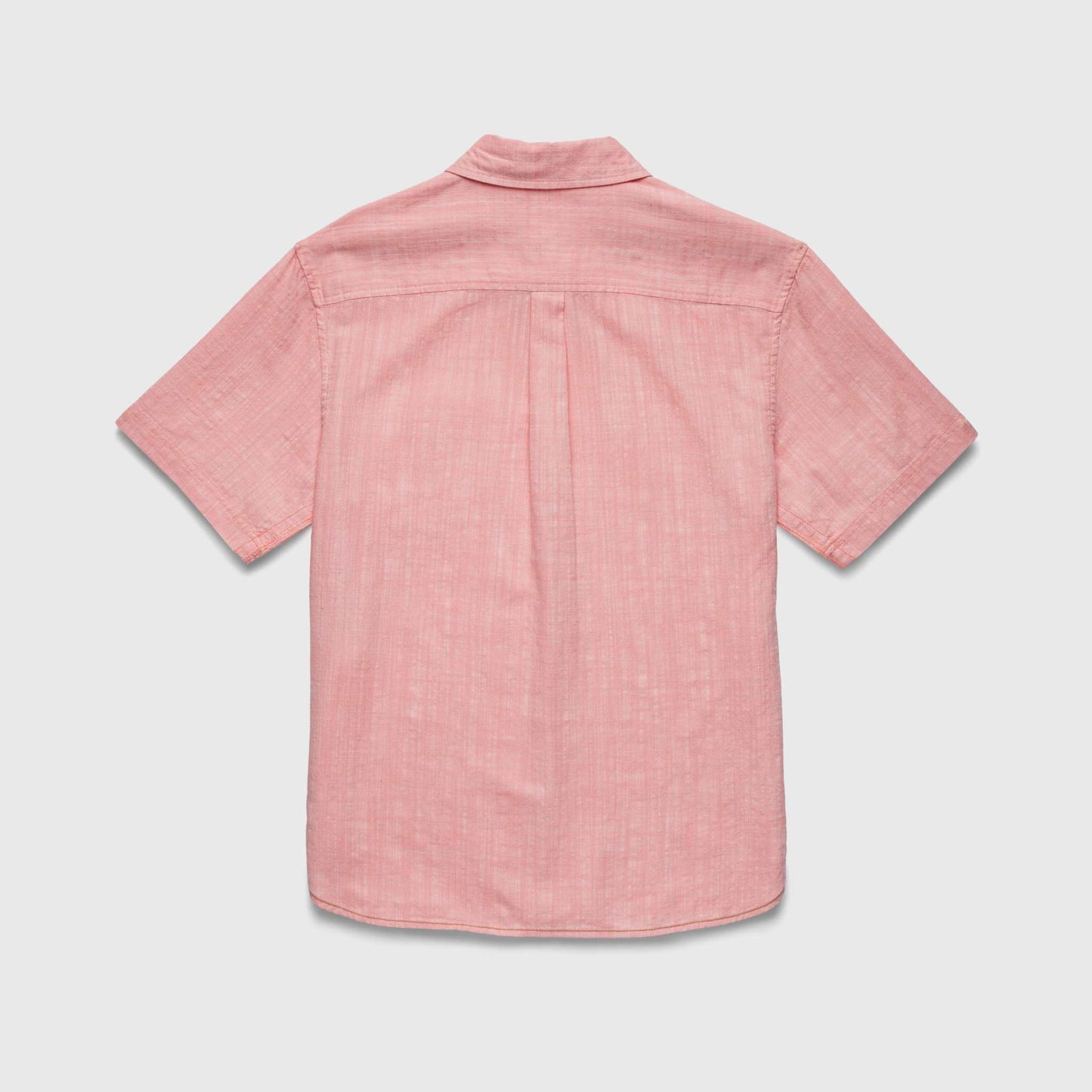 Joey 2tone Slub Island Shirt - Lobster Bisque