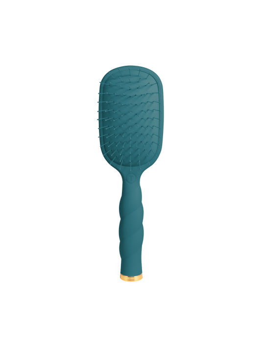 Detangler Hair Brush for Fine Hair - Teal With It