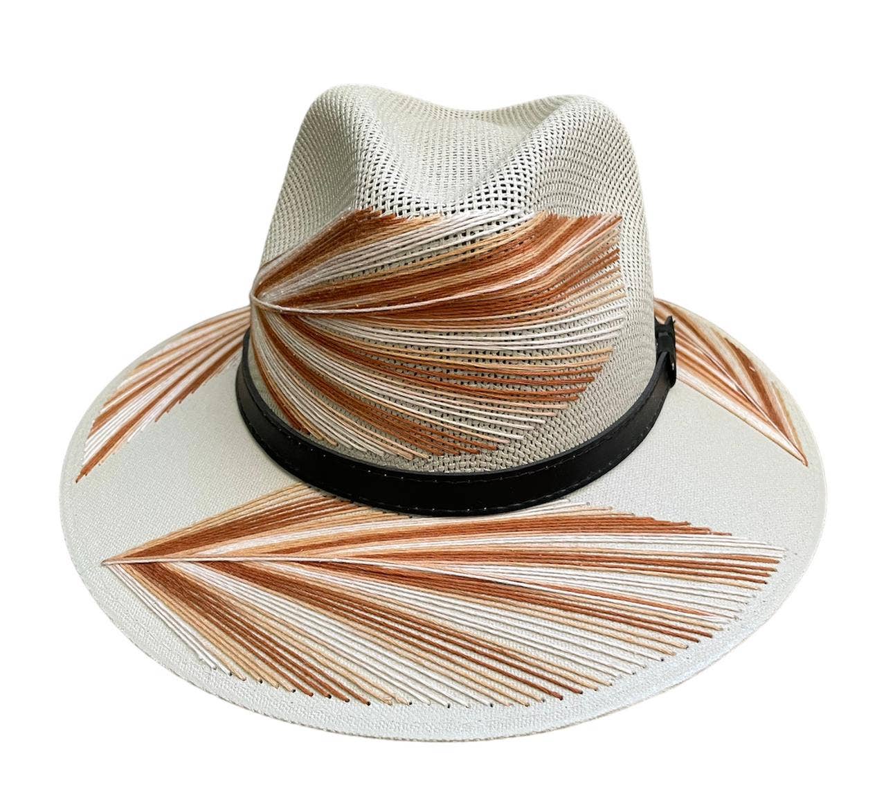 Pluma Embroidered Hat