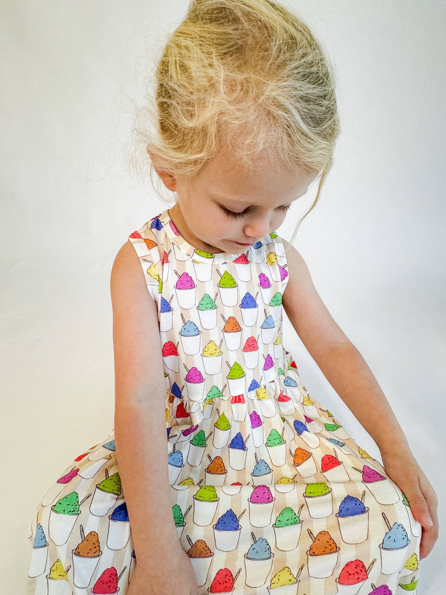 Sno Cones - Sleeveless Pocket Dress