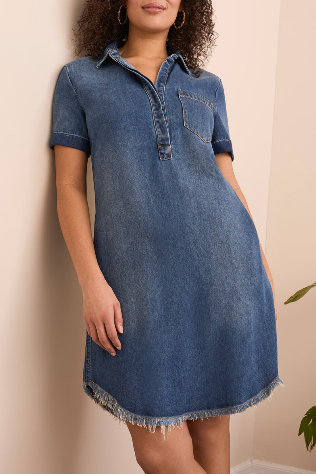 Blue Bliss Shirt Dress