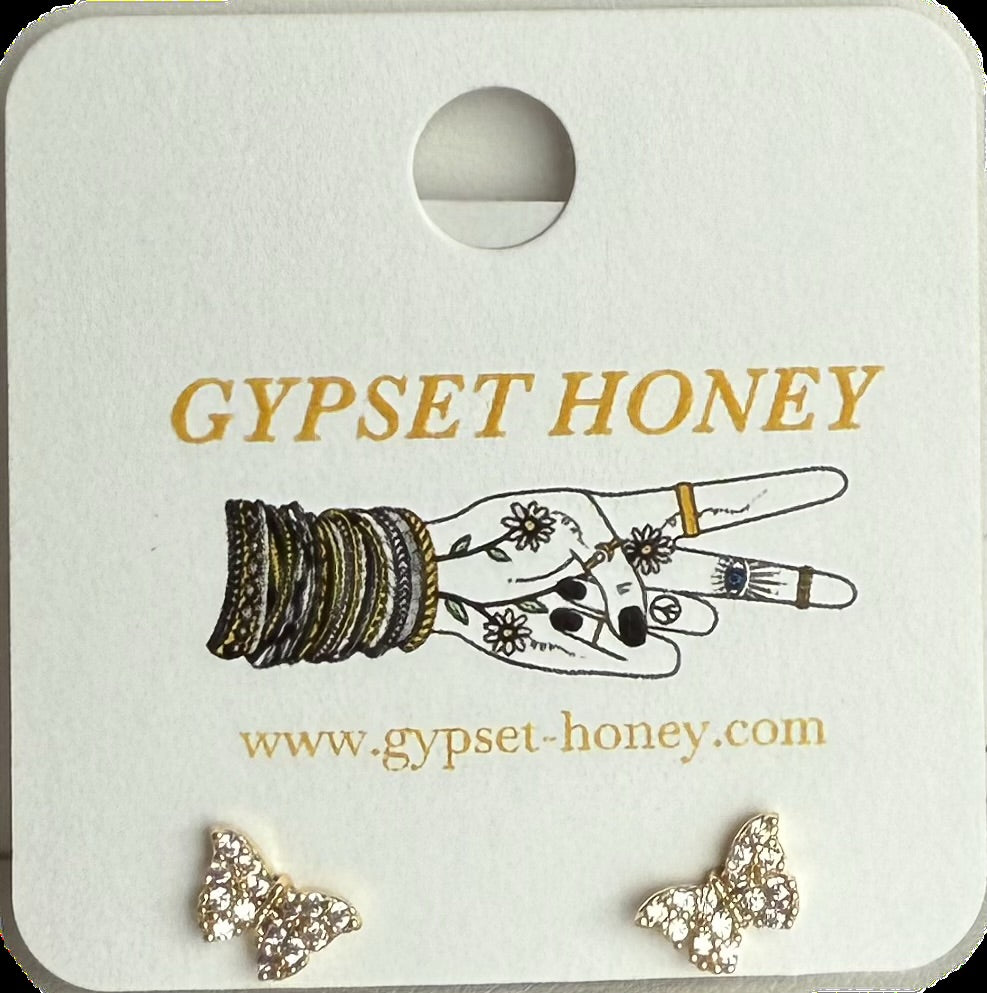 Bobbye Butterfly Studs