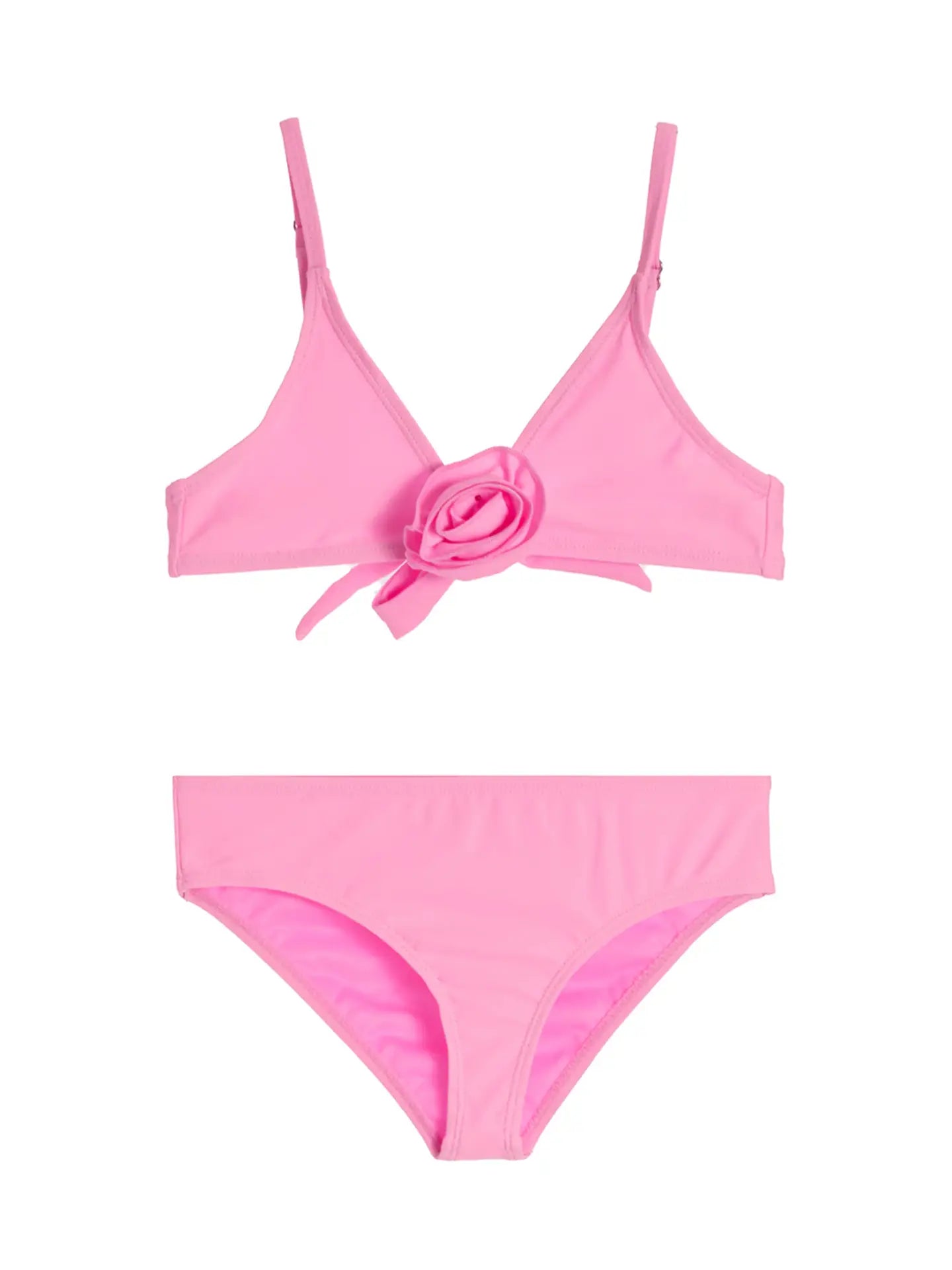 Rosie Rosette Bikini Swimsuit - Pink