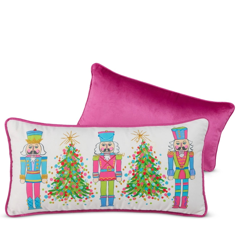 Candy Shop Nutcracker Lumbar Pillow