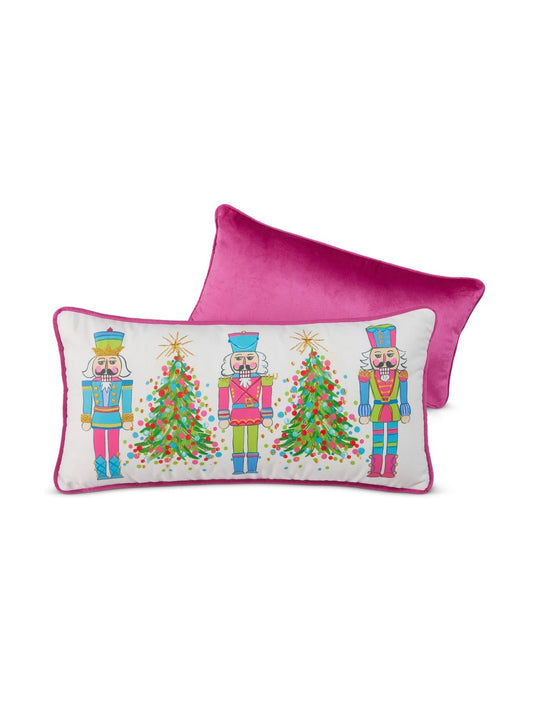 Candy Shop Nutcracker Lumbar Pillow