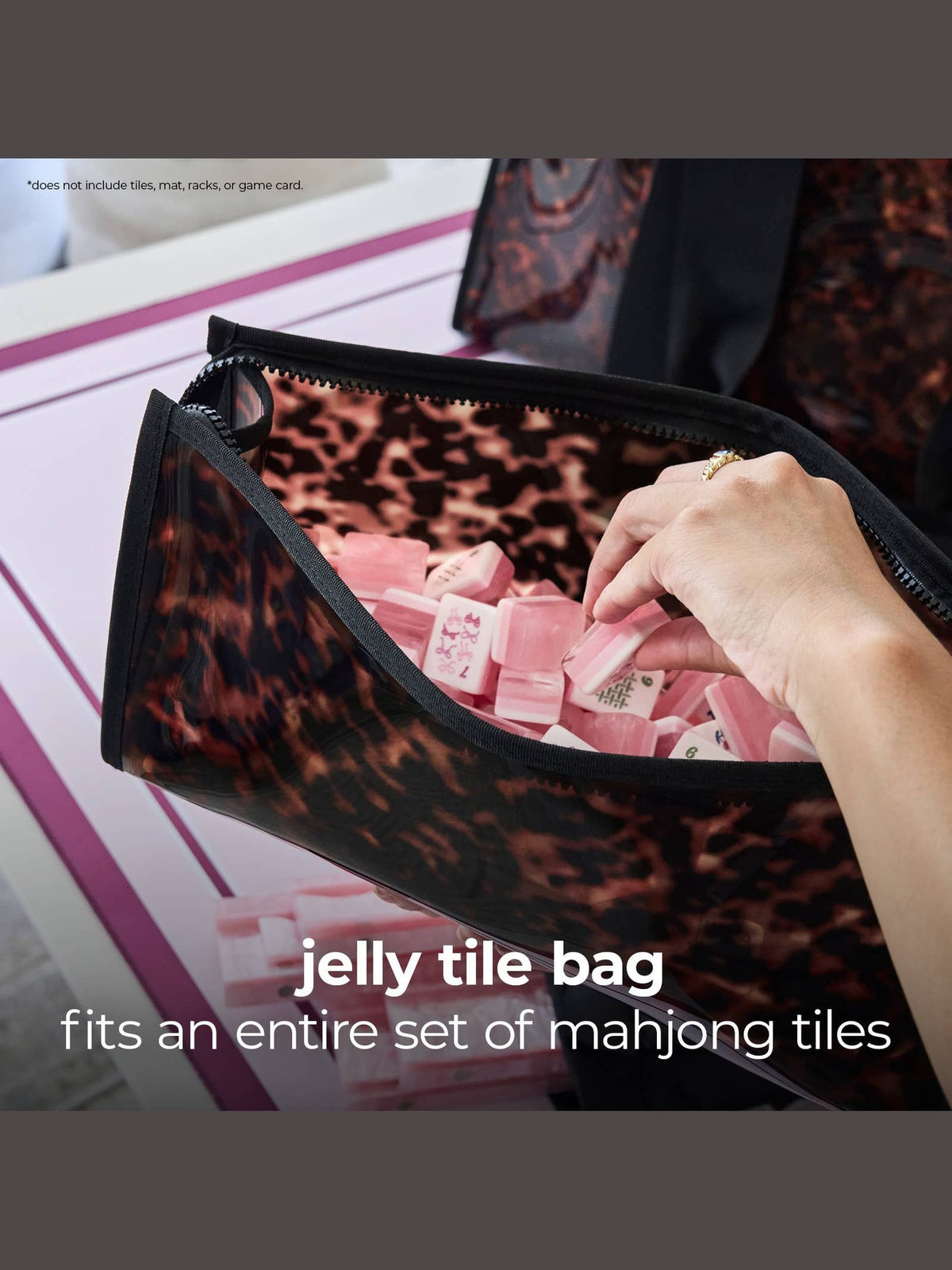 Case-Mate Mahjong Jelly Tote Set