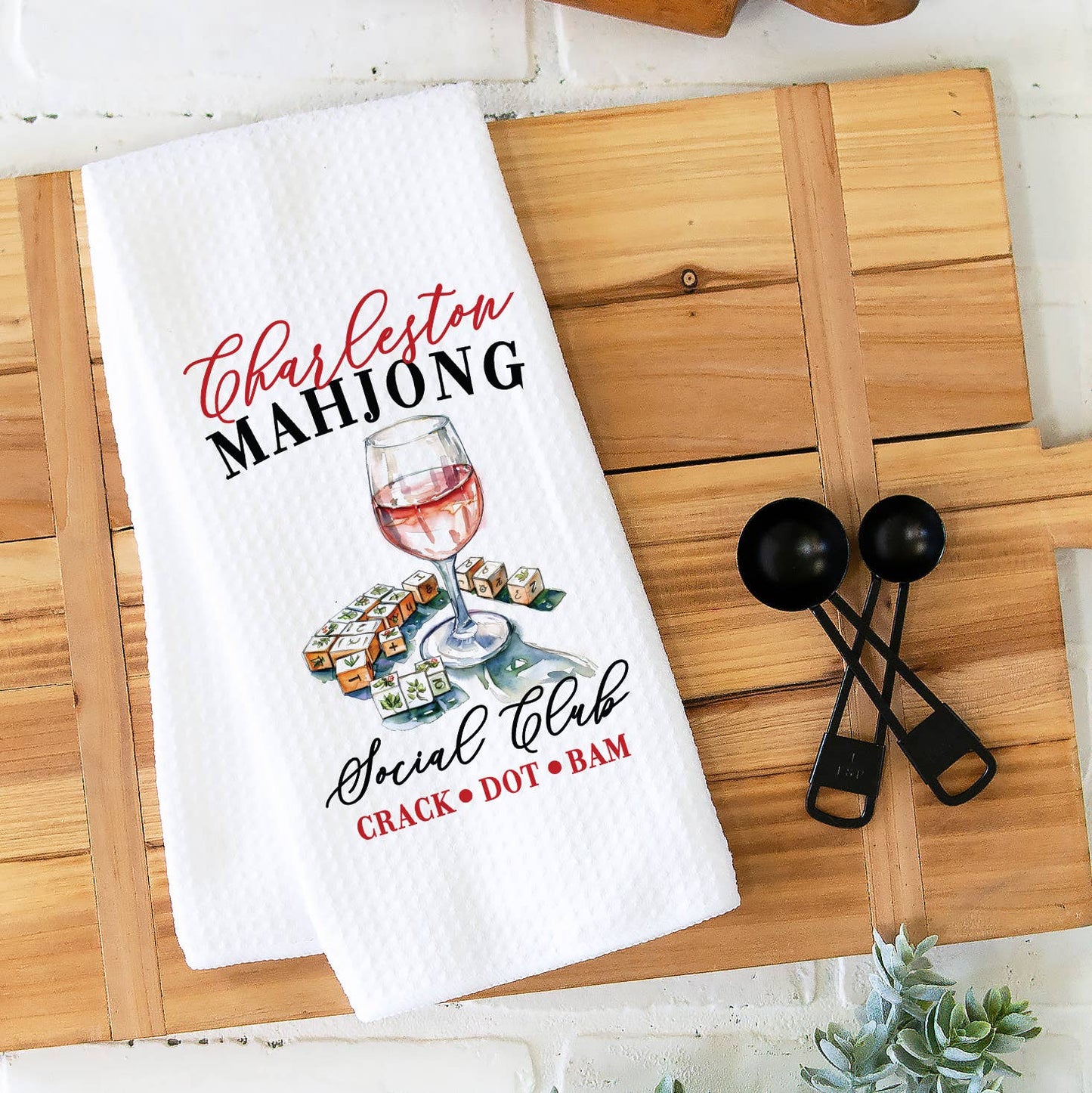 Thirty-A Mahjong Social Club Towel