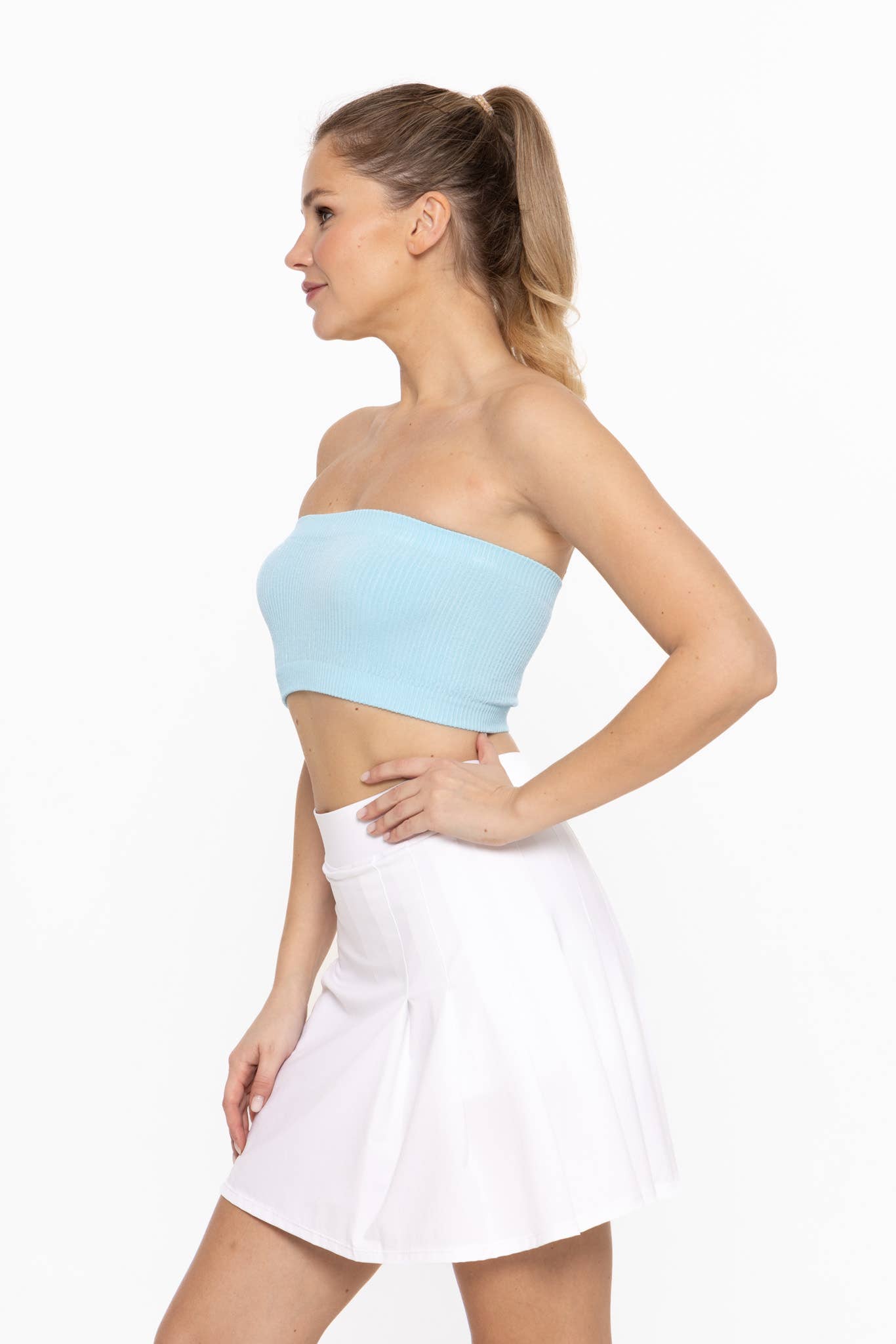 Chic Cropped Tube Top