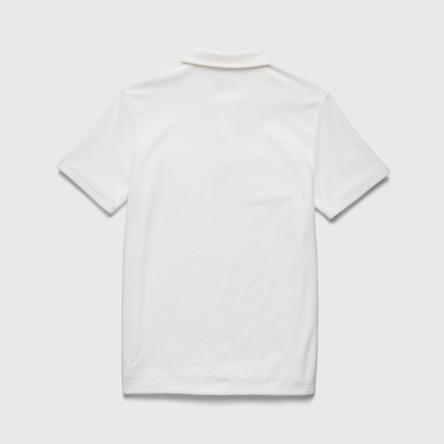 Ryan Towel Terry S/S Polo - Brilliant White