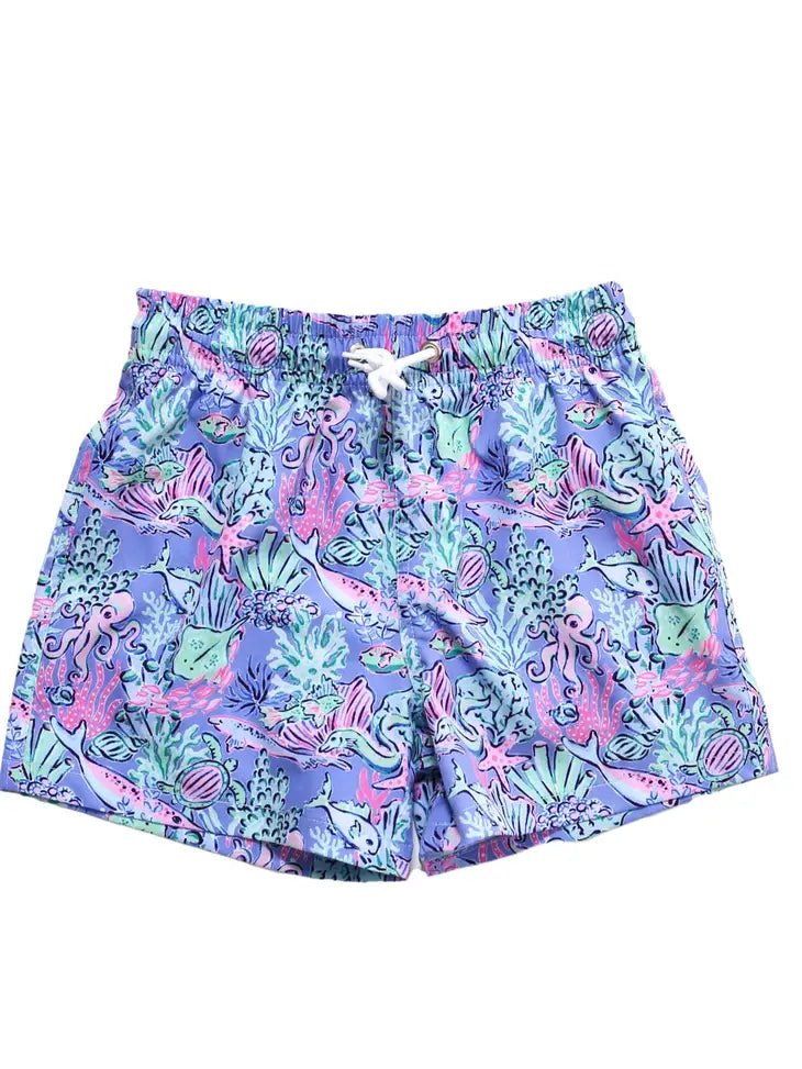 Marine Life Youth Trunks