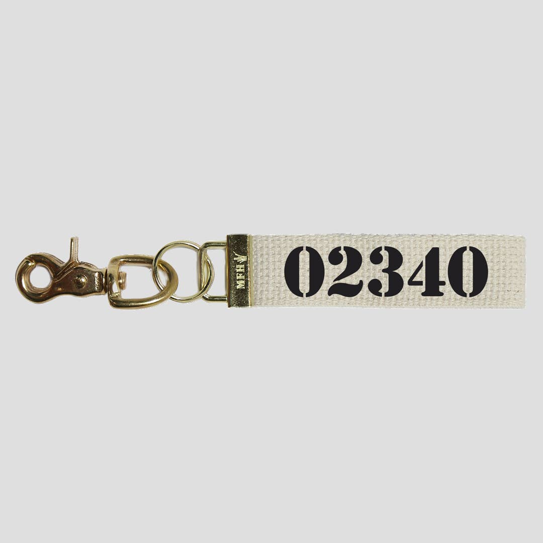 32461 Nautical Blue Personalized Keychain