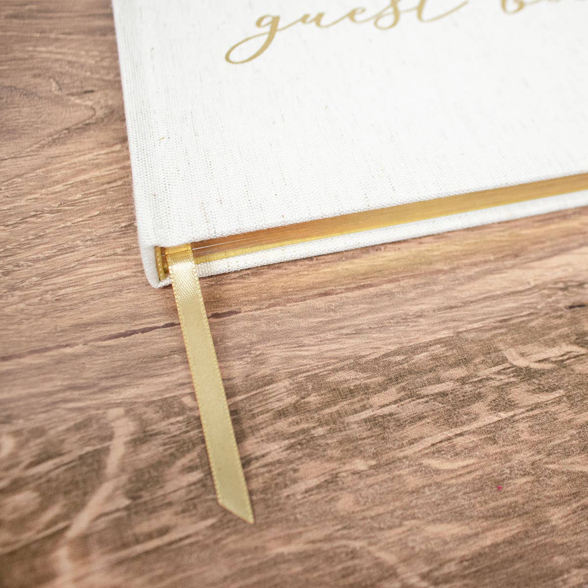 Linen Guest Book