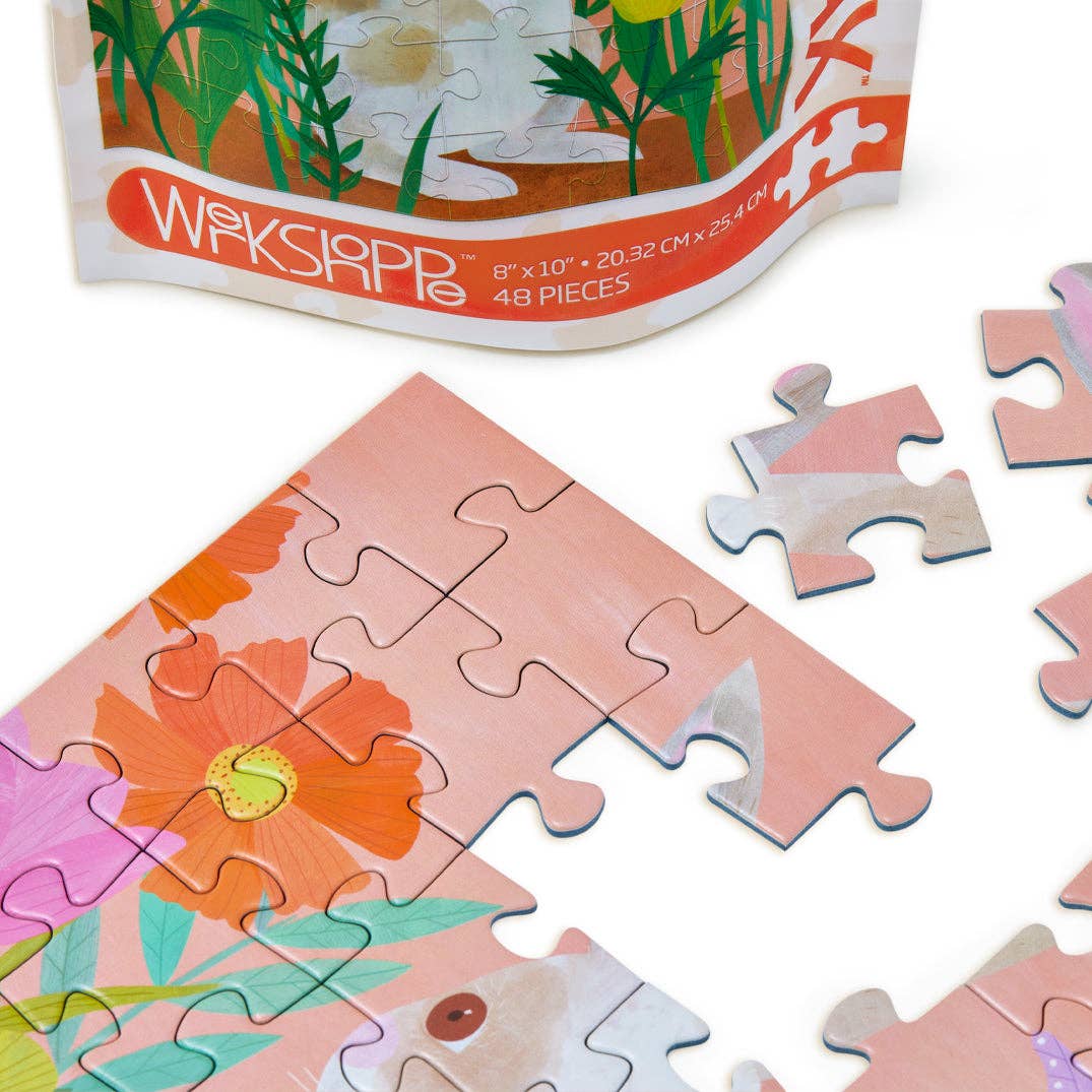Bunny Patch 48 Piece Puzzle Snax