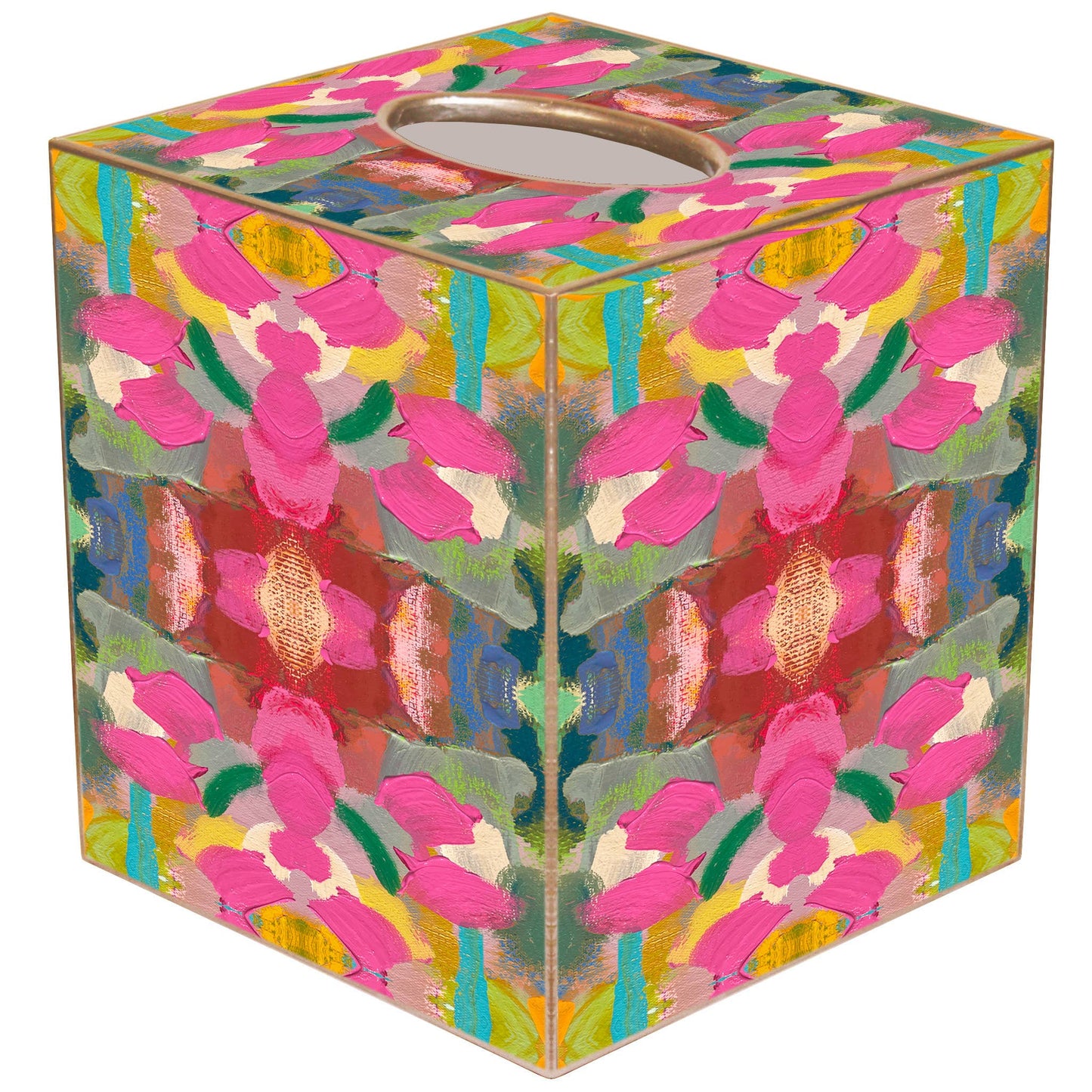 Laura Park Moroccan Pink Handmade Tissue Box Cover