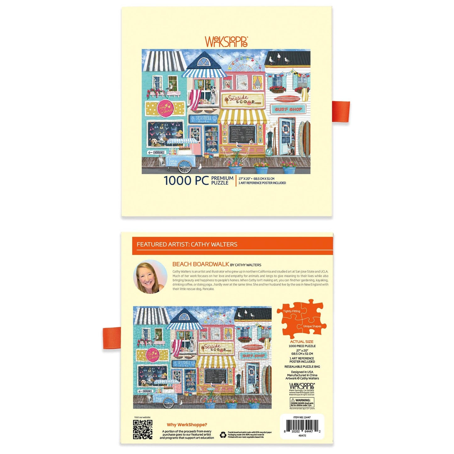 Beach Boardwalk 1000 Piece Summer Puzzle