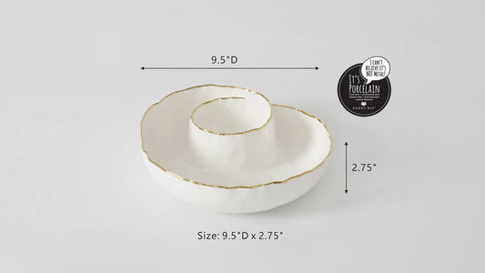 Round Chip & Dip