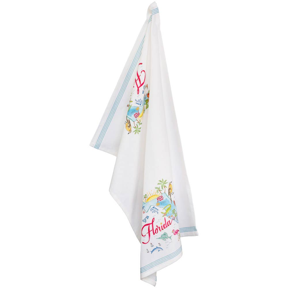 FL Florida State Collection 28" Cotton Tea Towels - Thumbnail 2