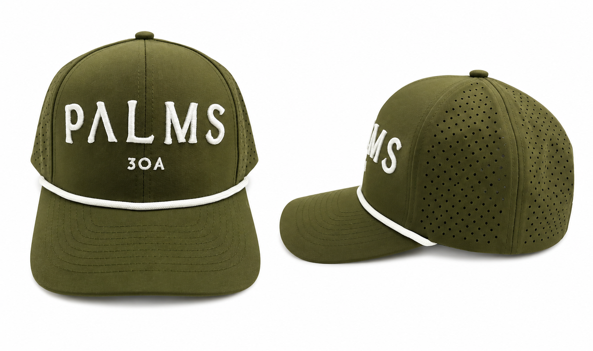 Palms 30a Embroidered Hats