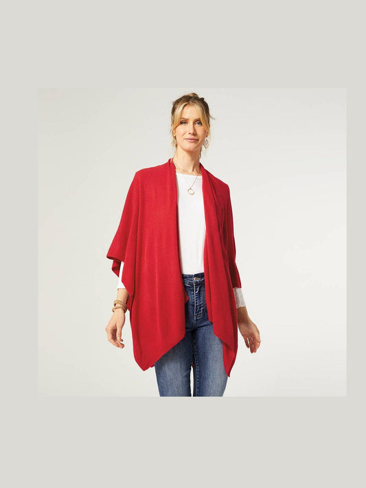 Kiara Lightweight Cardigan - Red